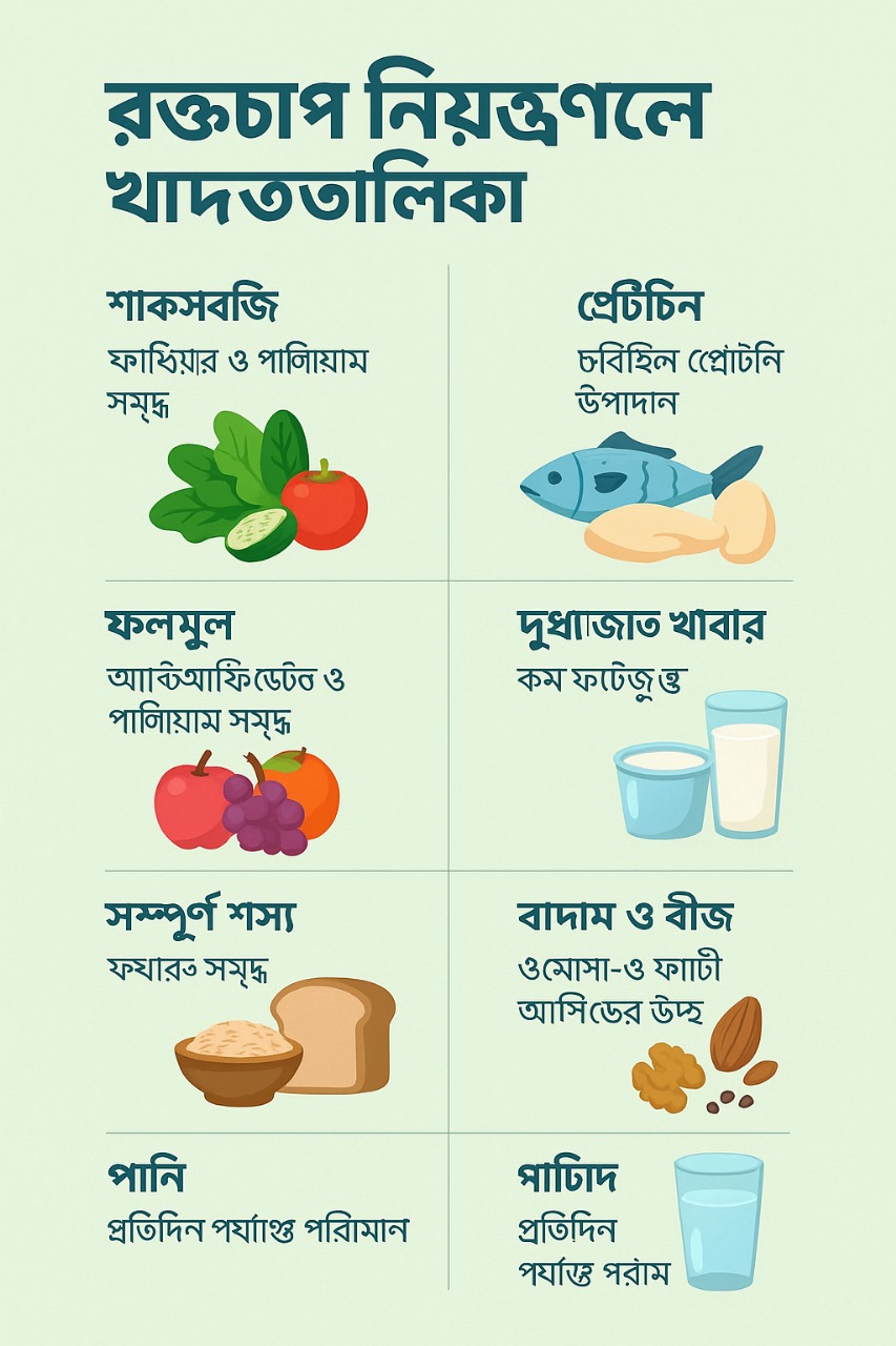 রক্তচাপ নিয়ন্ত্রণ