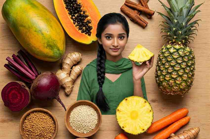 পিরিয়ড না হলে কি খাওয়া উচিত – প্রাকৃতিক খাবারের চিত্র